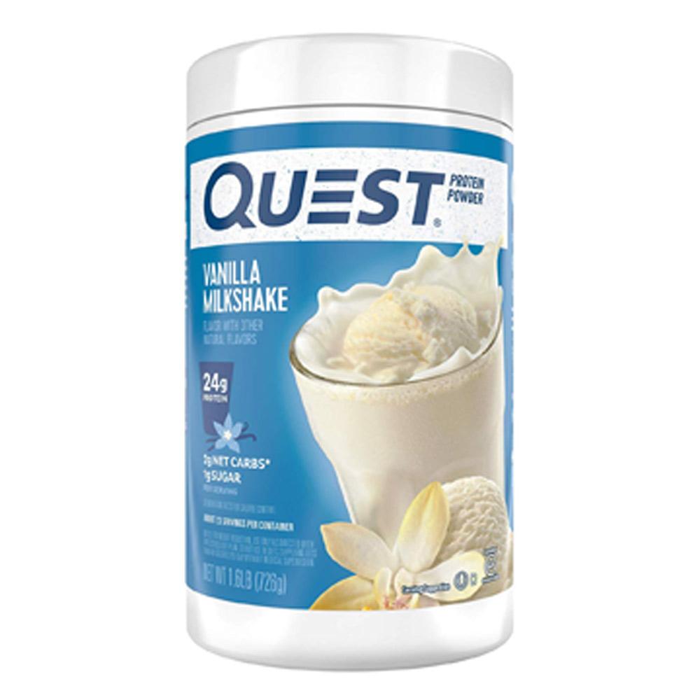 Quest Nutrition Quest Protein Powder 1.6lb Protein Powders Quest Nutrition Vanilla Milkshake  (1712220766251)