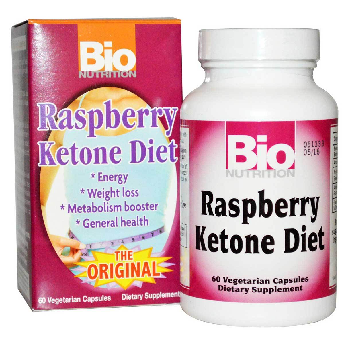 Bio Nutrition Raspberry Ketone Diet 60 Vege Caps Diet/Energy Bio Nutrition  (1058719039531)