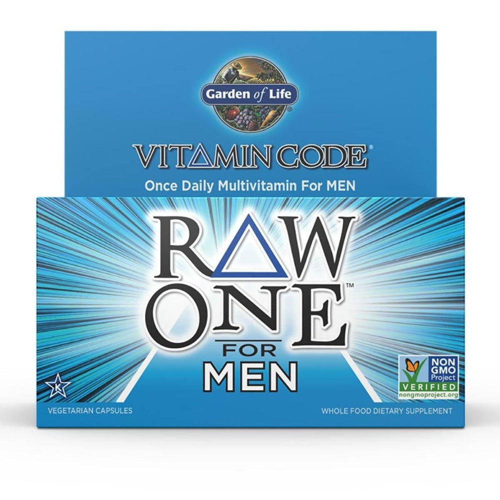 Garden of Life Vitamin Code Raw One for Men 30 Caps Vitamins Garden of Life  (1058595078187)