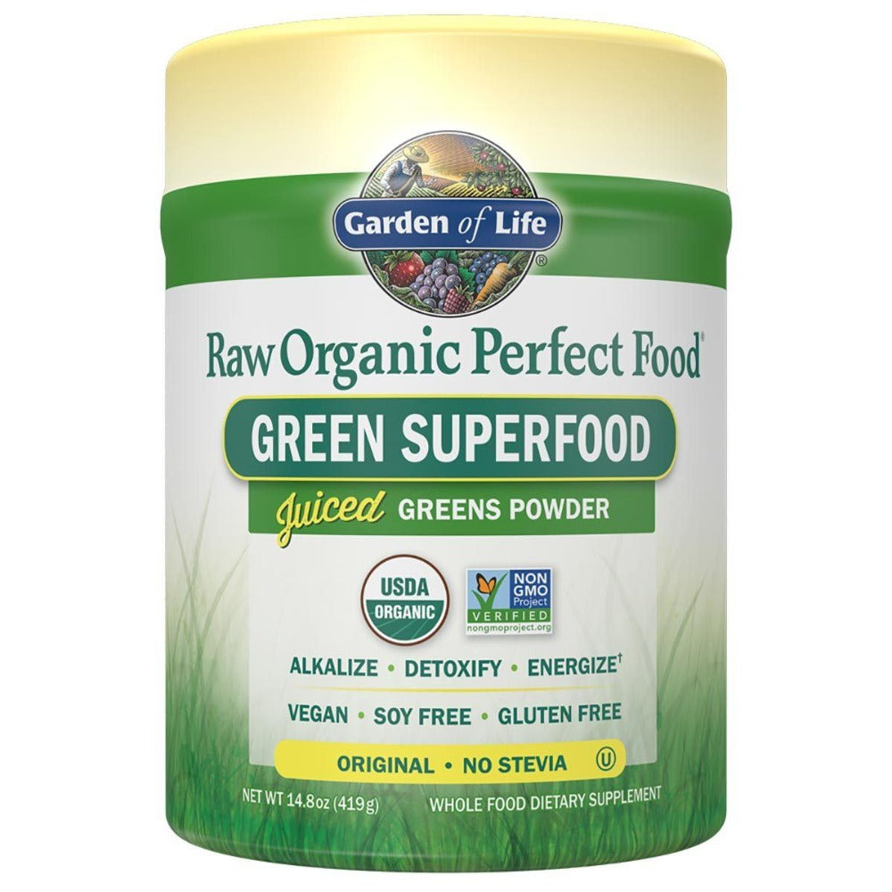 Garden of Life Raw Organic Perfect Food Green Superfood 14oz Greens / Super Foods Garden of Life  (1059007660075)
