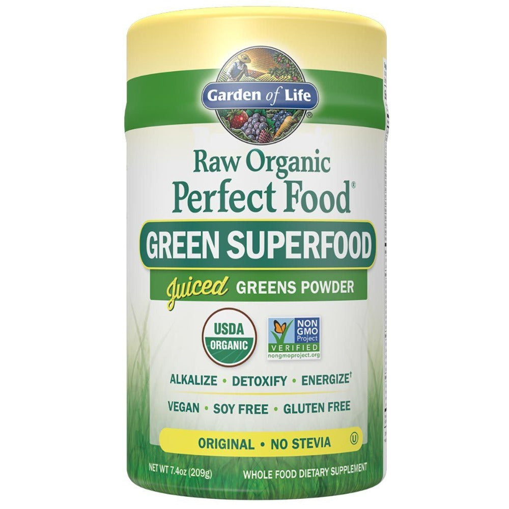 Garden of Life Perfect Food Raw 7.4oz Greens / Super Foods Garden of Life  (1058756788267)