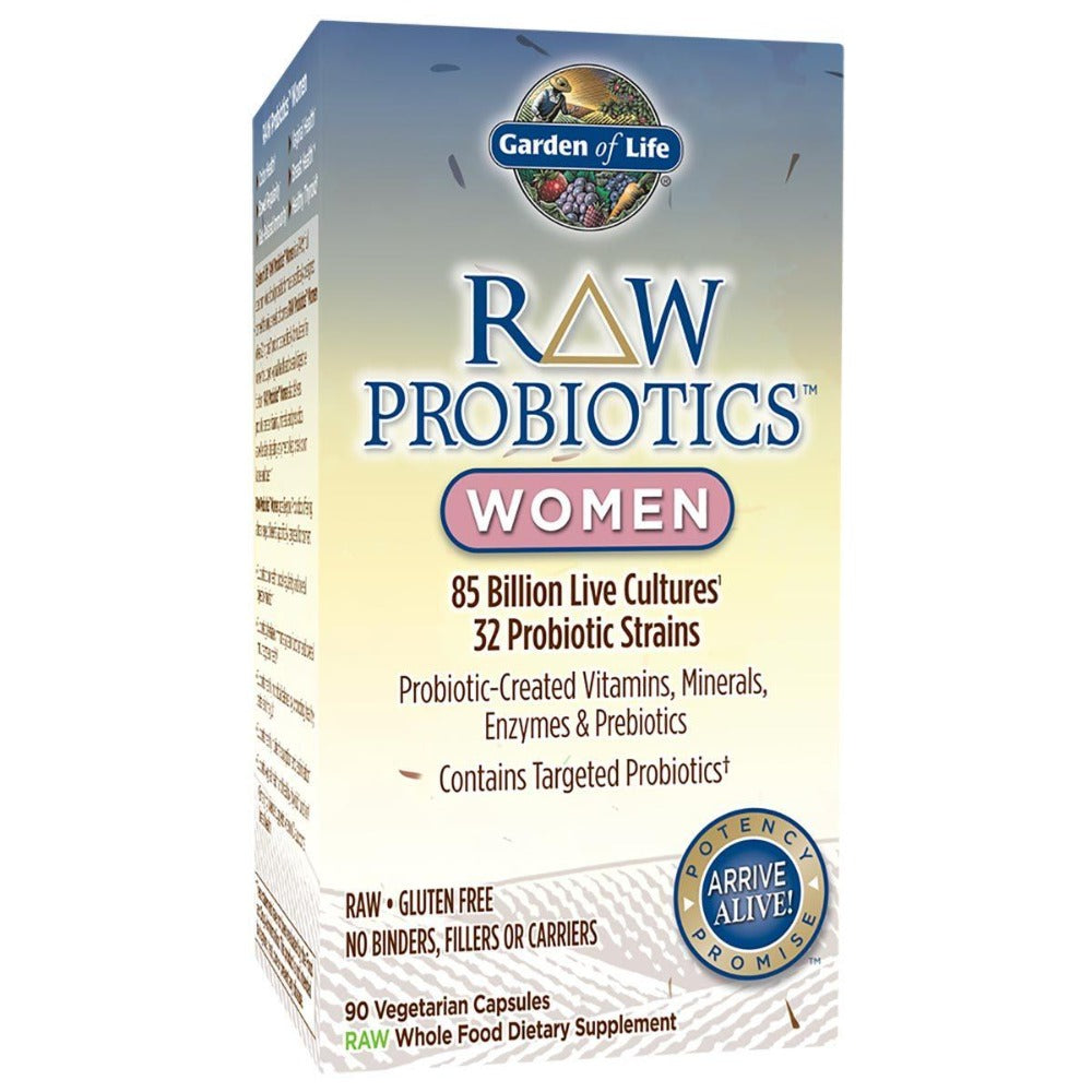 Garden of Life Raw Probiotics Women 90 Vege Caps Digestive Health / Probiotics Garden of Life  (1058601992235)