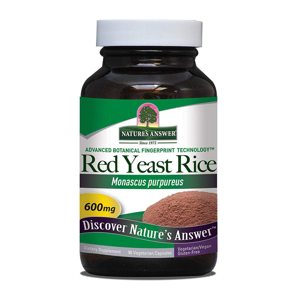 Nature's Answer Red Yeast Rice 90 Capsules Specialty Health Products Nature's Answer  (1782434332715)