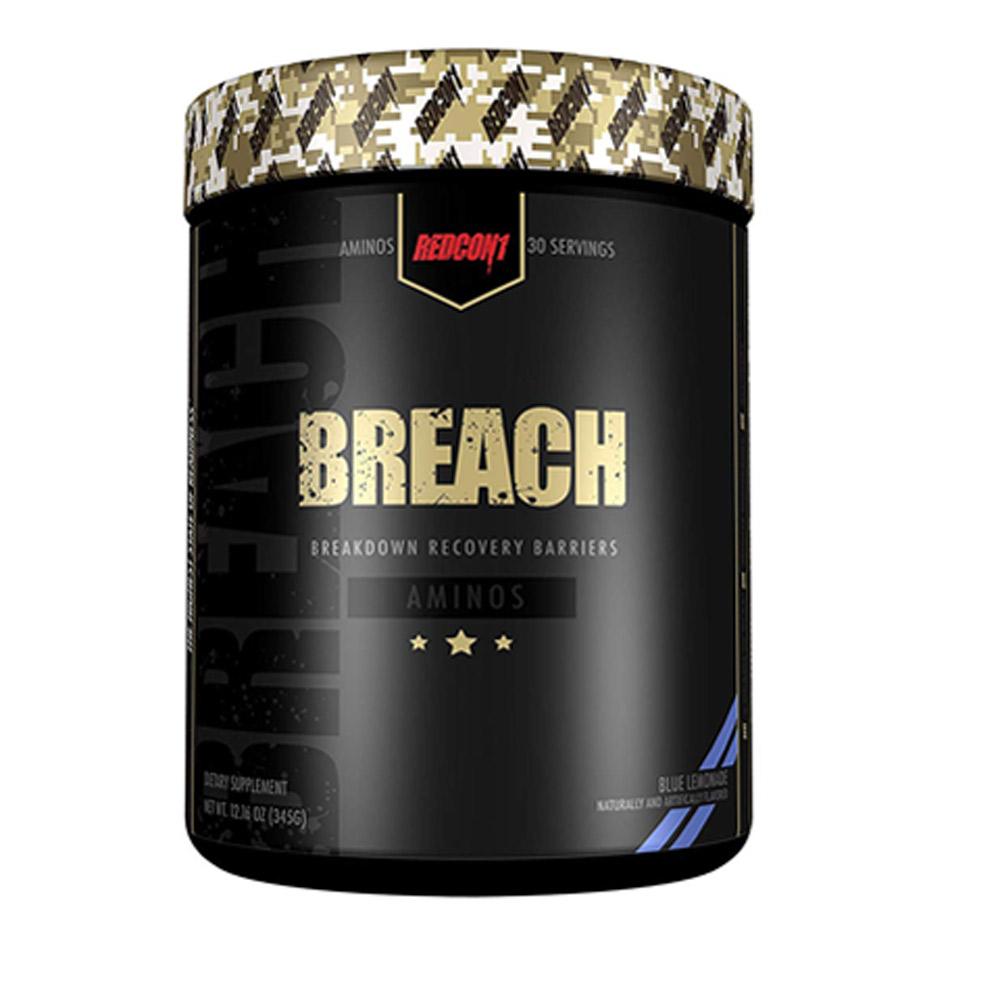 RedCon1 Breach 30 Servings Amino Acids Redcon 1 Blue Lemonade  (1059288743979)