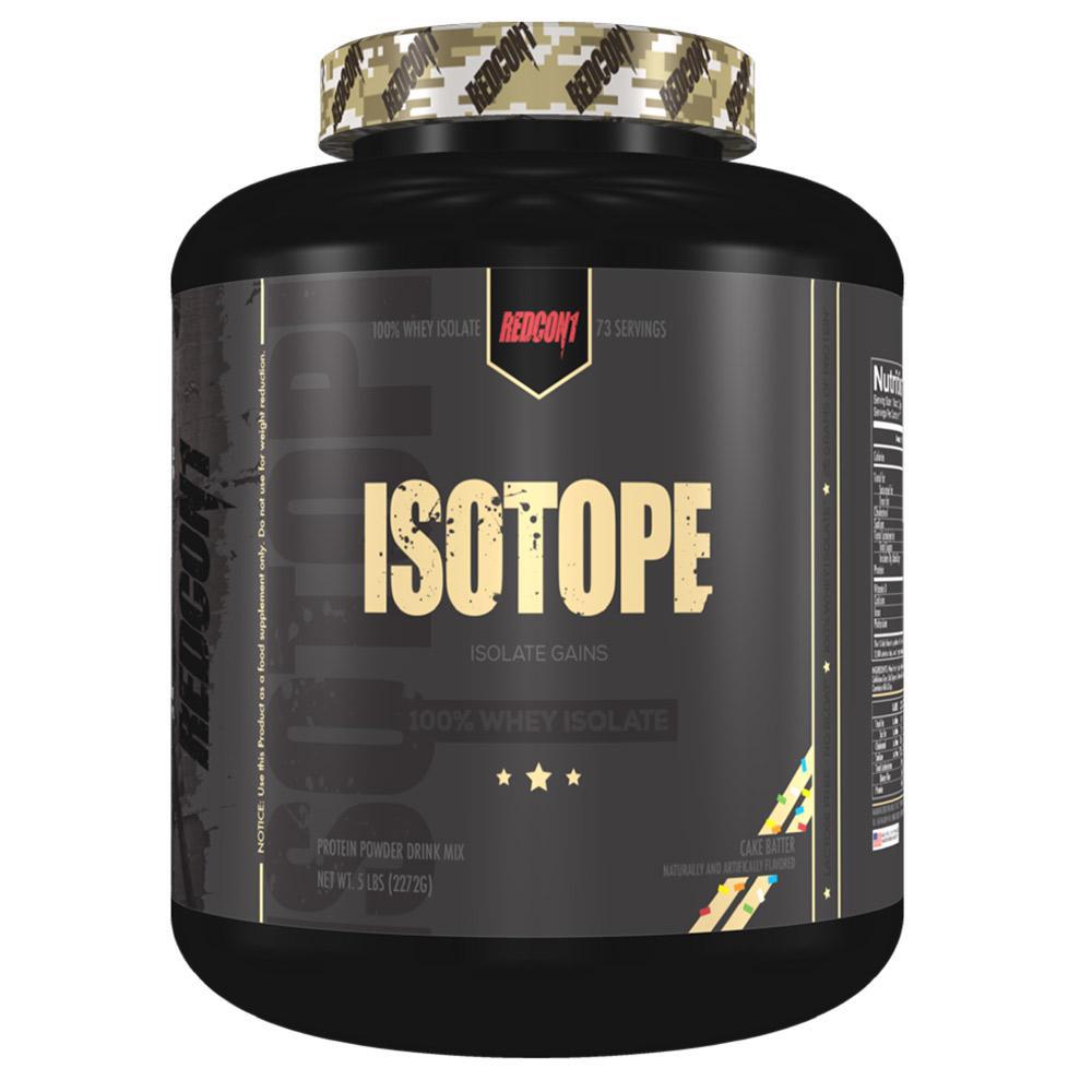 Redcon1 Isotope 5lbs Protein Powders Redcon 1 Cake Batter  (1725686382635)