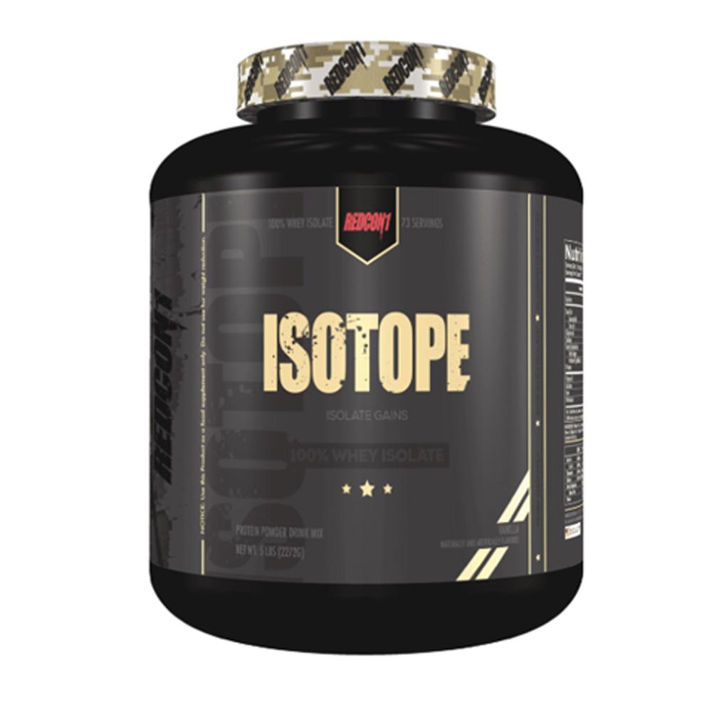 Redcon1 Isotope 5lbs Protein Powders Redcon 1 Vanilla  (1725686382635)