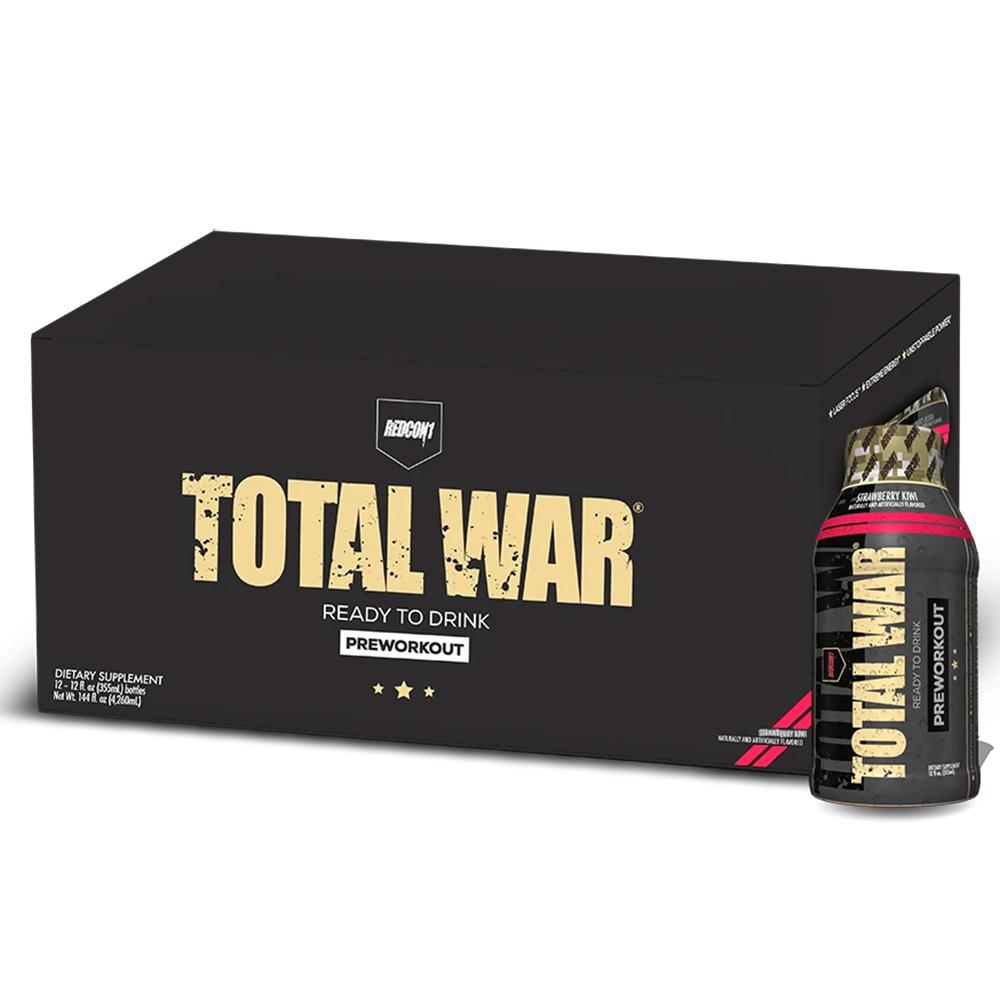 Redcon1 Total War RTD 12/Case Drinks Redcon 1 Strawberry Kiwi 