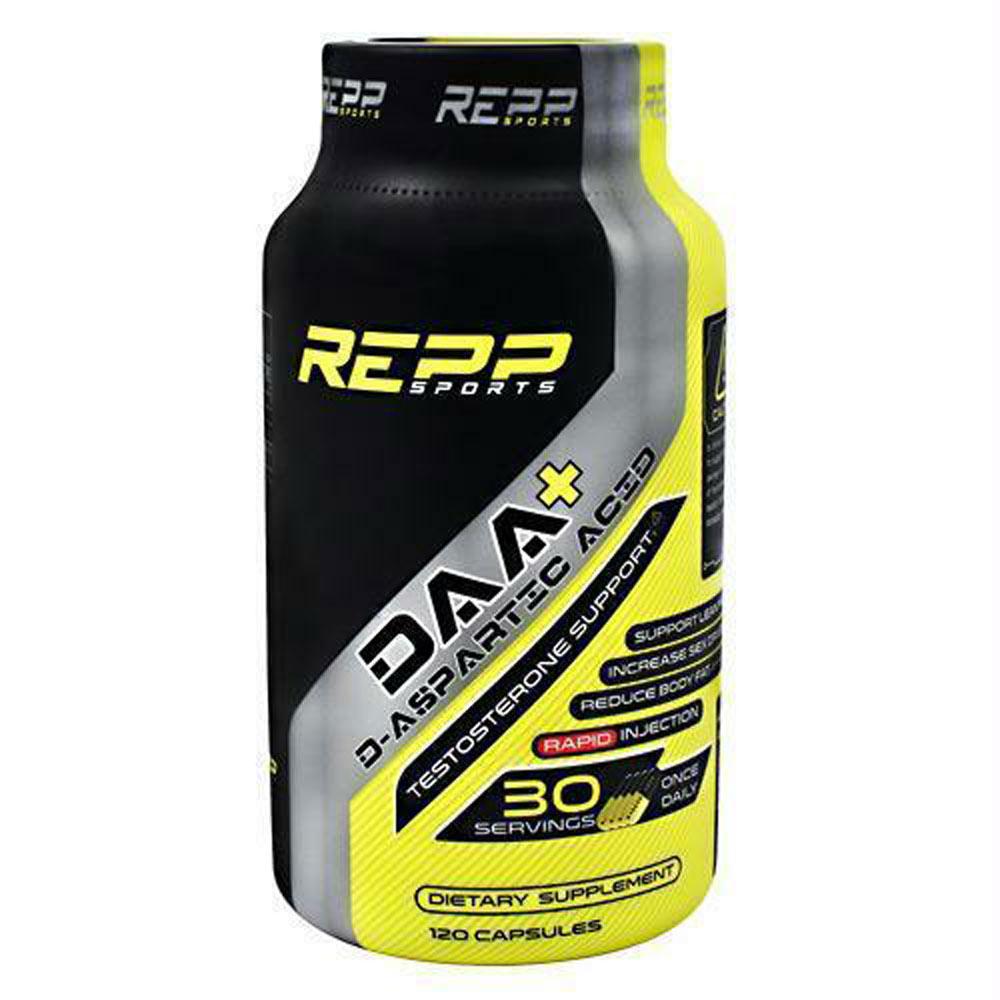 REPP Sports DAA+ 120 Caps | Natural Test Booster Amino Acids REPP SPORTS  (1745708875819)