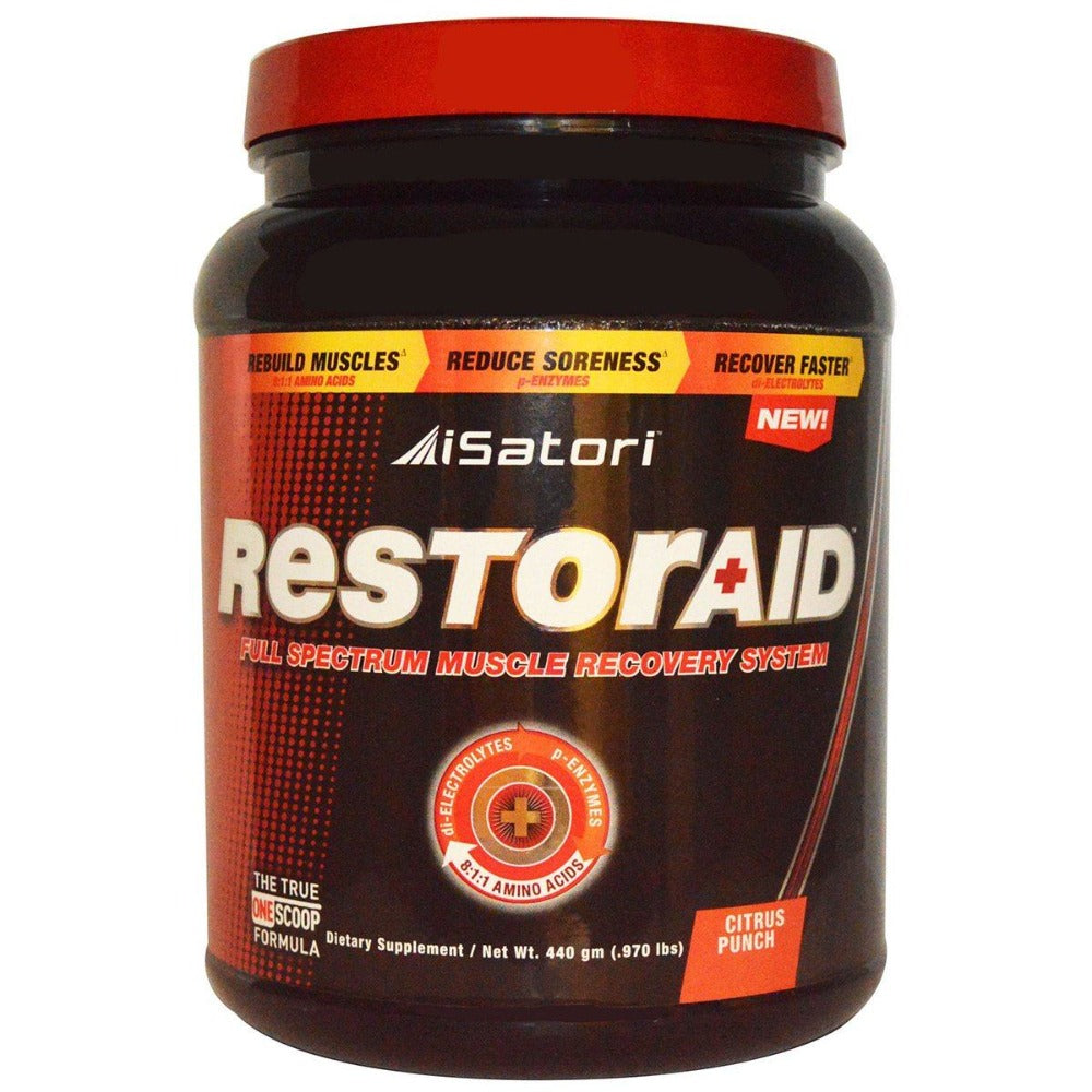 iSatori Restoraid Citrus Punch 30 Servings Sport Performance / Recovery Isatori  (1058862039083)