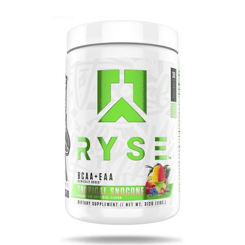 Ryse BCAA + EAA 30/Servings Amino Acids Ryse Supplements Tropical Snowcone 