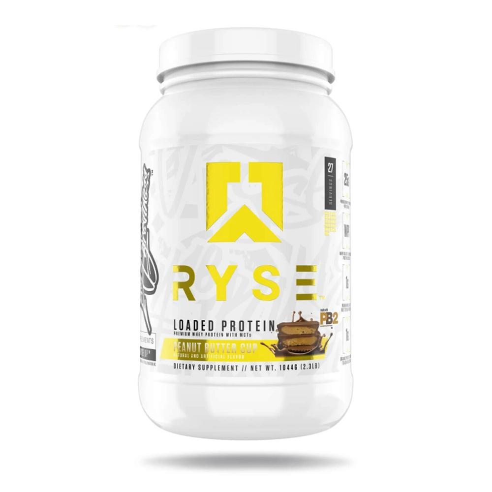 Ryse Loaded Protein 2lb Protein Powders Ryse Supplements Chocolate Peanut Butter Cup  (4450699640897)