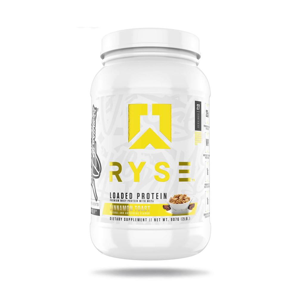 Ryse Loaded Protein 2lb Protein Powders Ryse Supplements Cinnamon Crunch  (4450699640897)