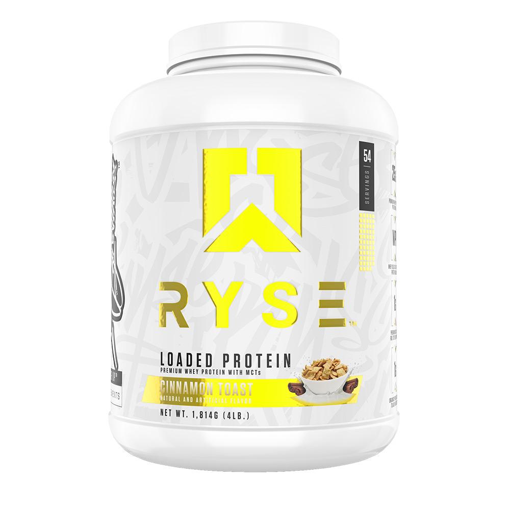 Ryse Loaded Protein 4lb Protein Powders Ryse Supplements Cinnamon Toast  (4544209387585)