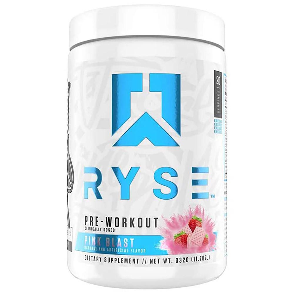 Ryse Supplements Pre-Workout 20/Servings Pre-Workouts Ryse Supplements Pink Blast  (4544214958145)
