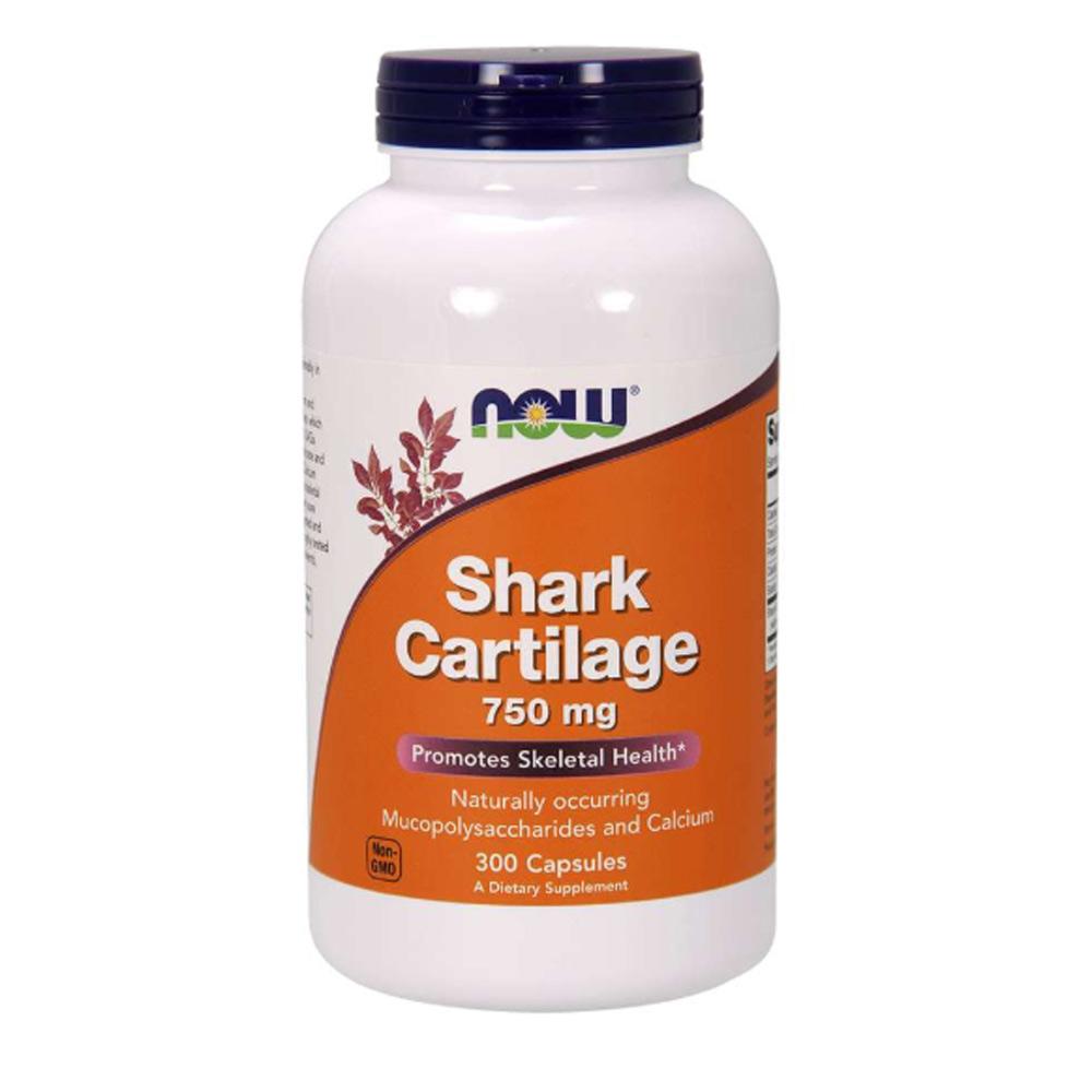 Now Foods Shark Cartilage 750mg 300 Capsules | Skeletal Health Special Orders Now Foods  (1794567209003)