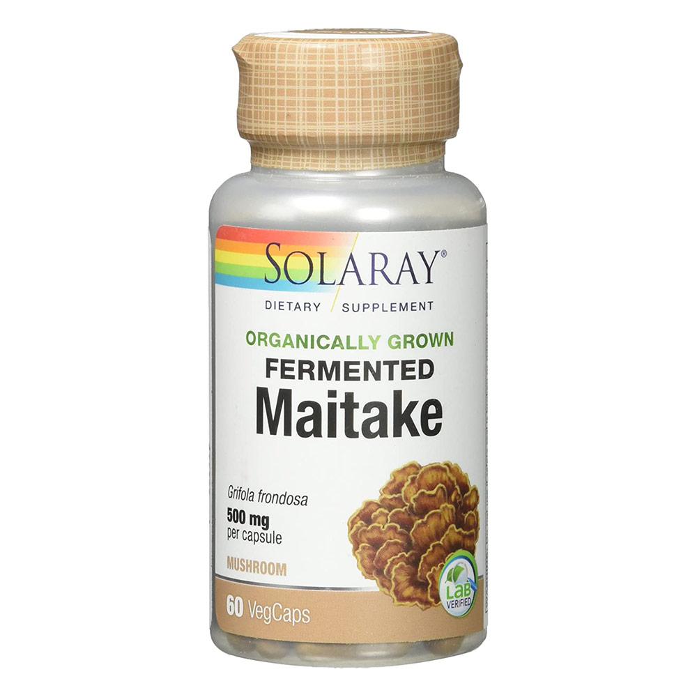 Solaray Maitake Mushroom 60vc Herbs Solaray  (4609318027329)