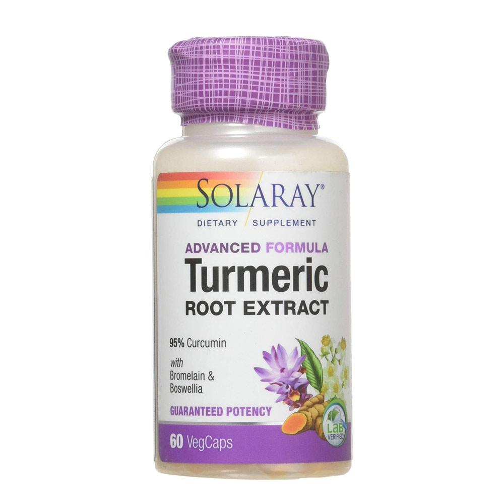 Solaray Turmeric Special Formula 60 Caps Herbs Solaray  (1057962983467)