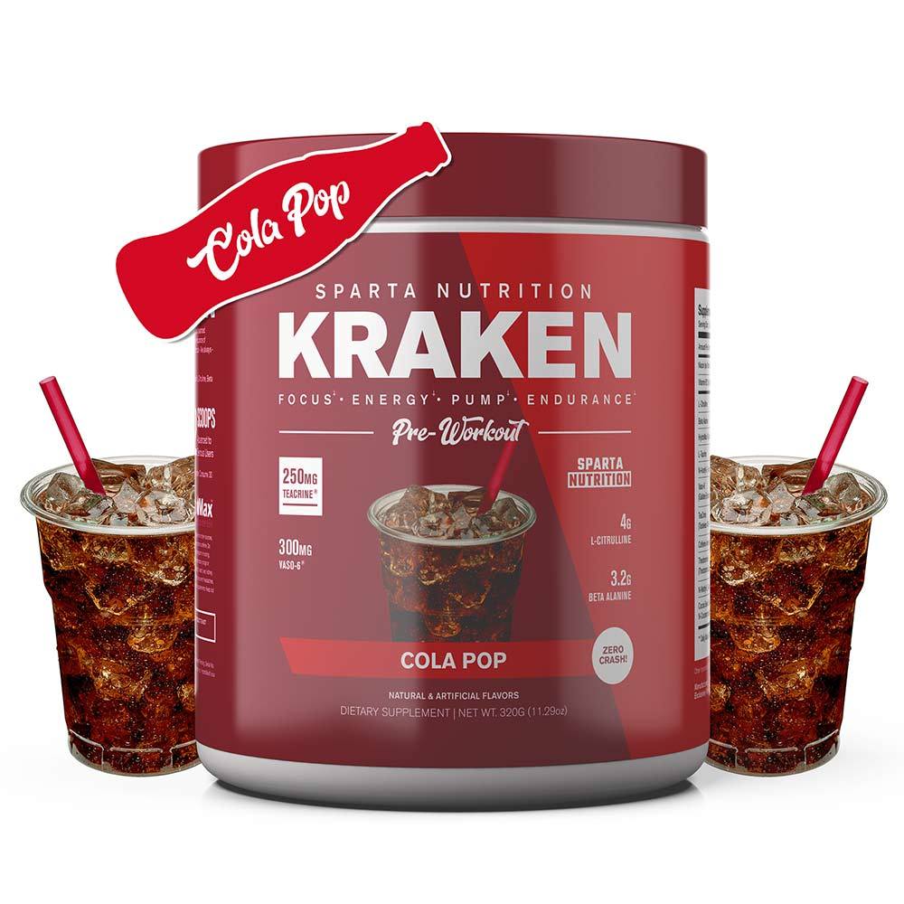 Sparta Nutrition Kraken 40 Servings Pre-workout Sparta Nutrition Cola Pop  (1059316957227)