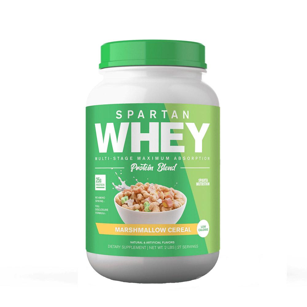 Spartan Nutrition Spartan Whey 2lbs Protein Powders Sparta Nutrition MARSHMALLOW CEREAL  (1677763248171)