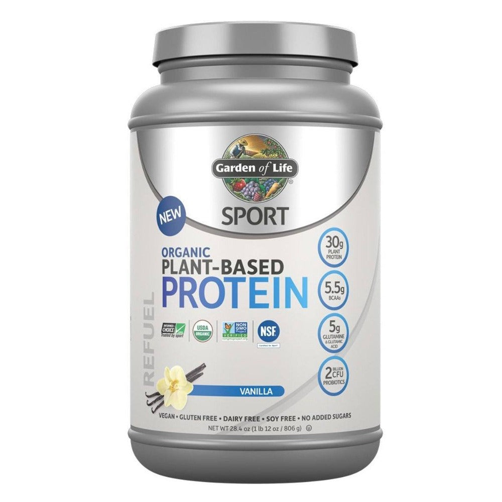 Garden Of Life Organic Plant-Based Protein Protein Powders Garden of Life Vanilla  (1441922711595)
