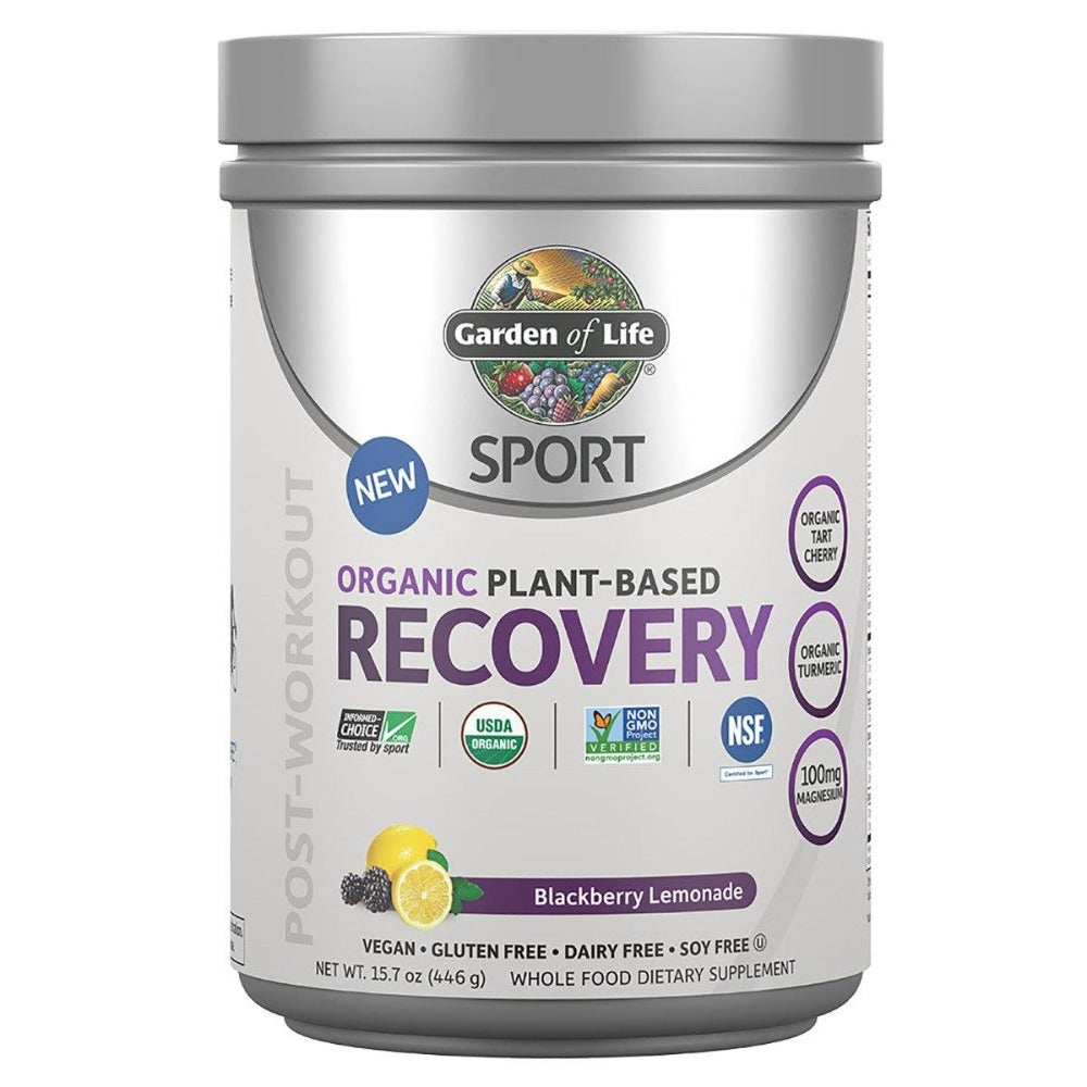 Garden Of Life Sport Recovery Blackberry Lemonade 30SV Sports Performance & - Recovery Garden of Life  (1399374184491)