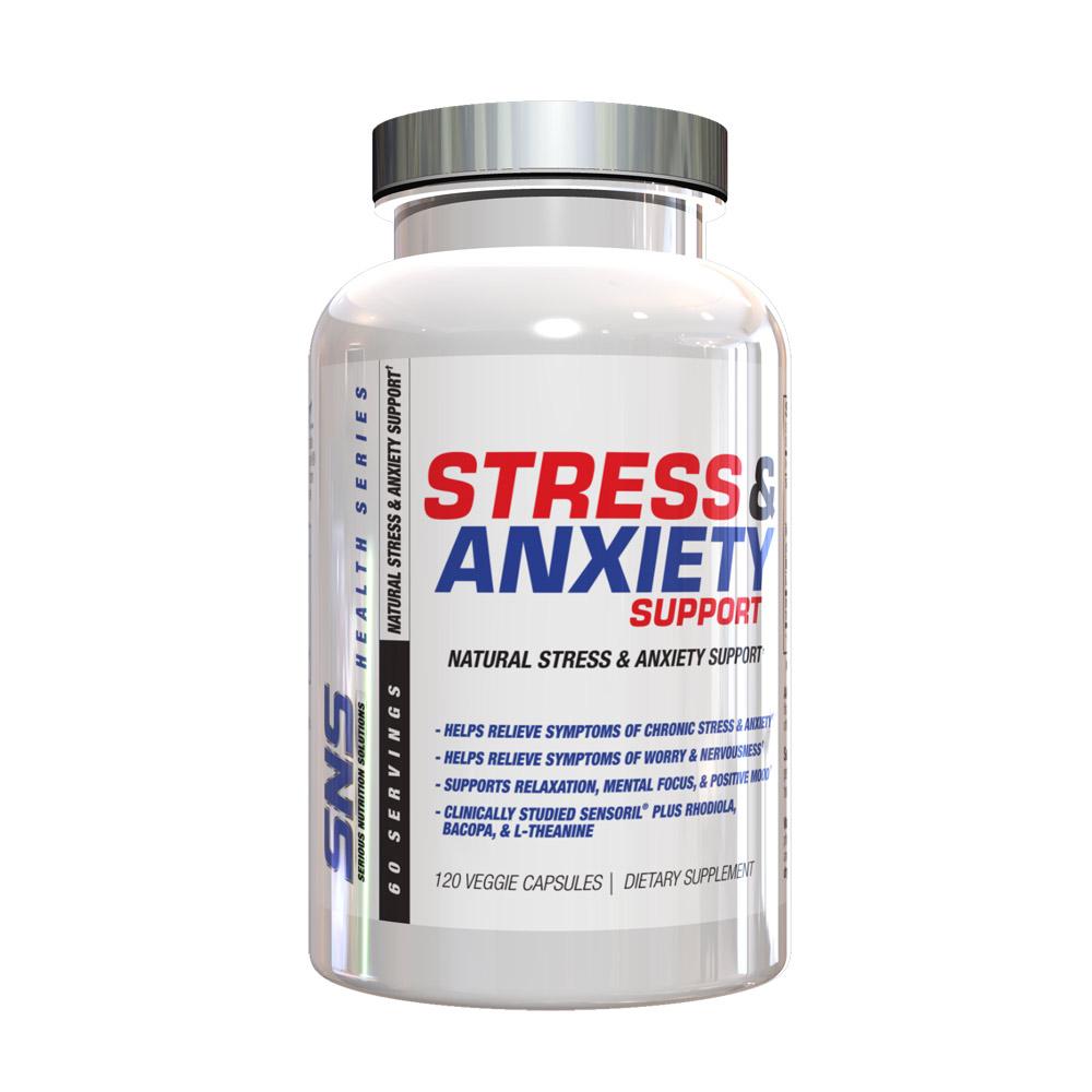 SNS Stress and Anxiety Support 120 VC Specialty Health Products Serious Nutrition Solutions  (1833102540843)