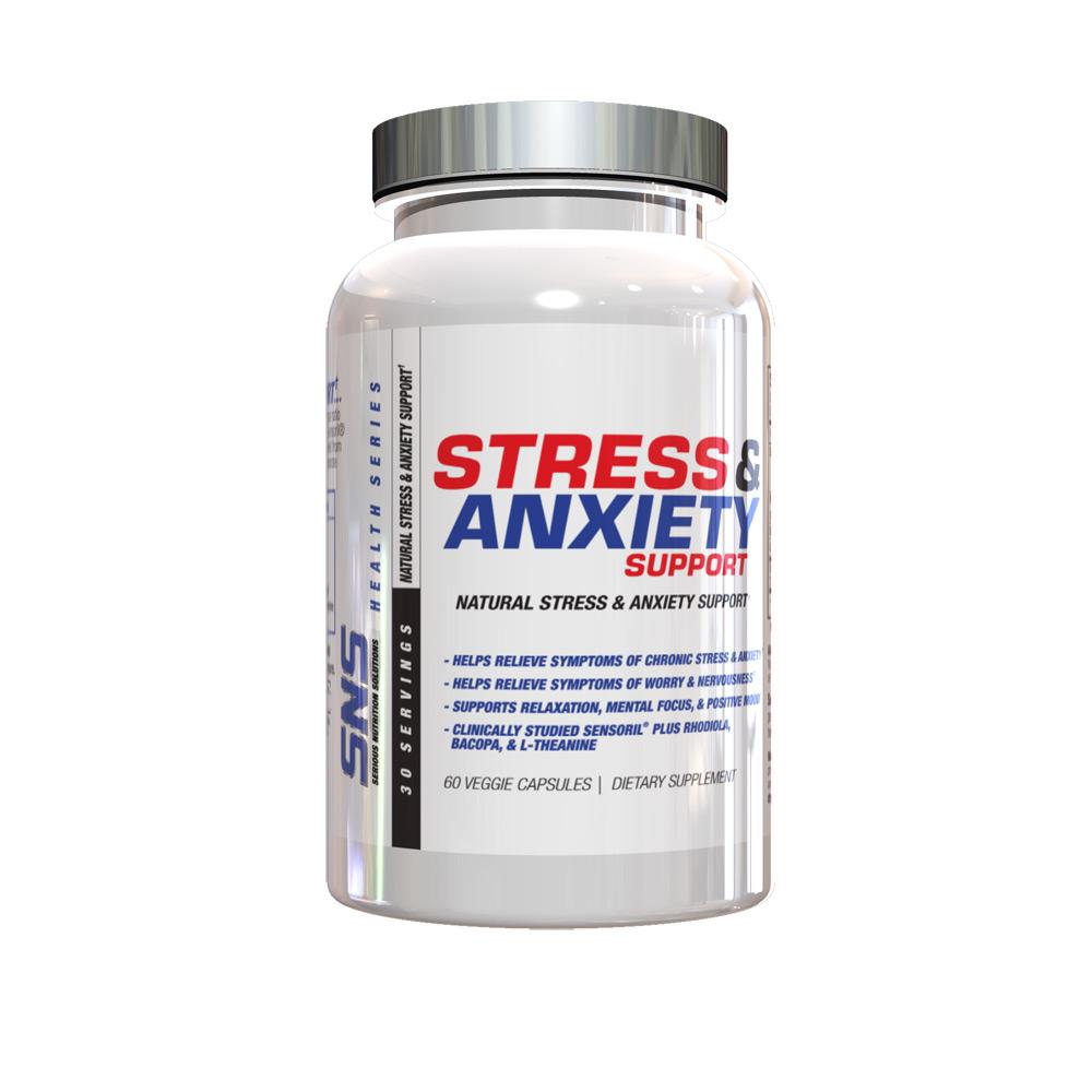 SNS Stress and Anxiety 60 VC Specialty Health Products Serious Nutrition Solutions  (1833103097899)