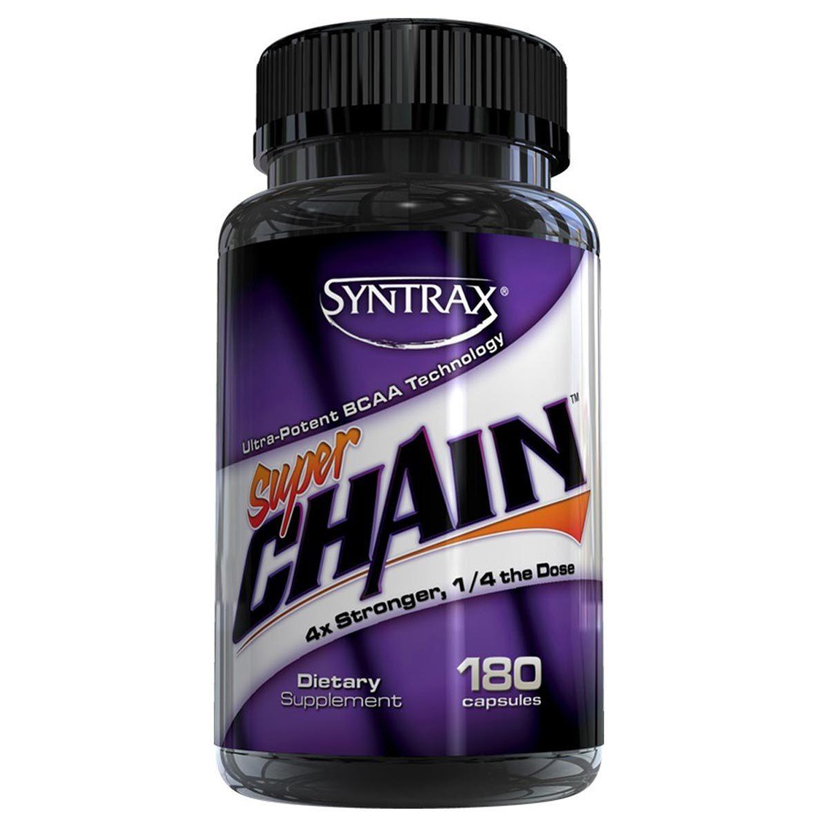 Syntrax Super Chain 180 Caps Amino Acids Syntrax  (1058651570219)