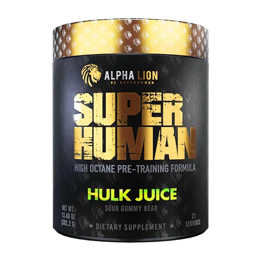 Alpha Lion SuperHuman 21 Servings Pre-Workouts Alpha Lion Hulk Juice  (4333822410817)