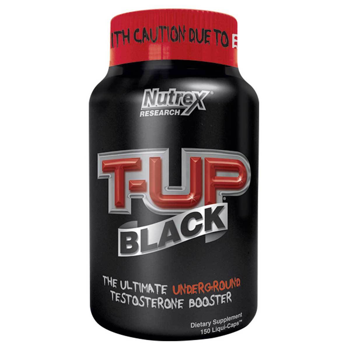 Nutrex Research T-Up Black 150 Caps Testosterone Boosters Nutrex Research  (1058313404459)