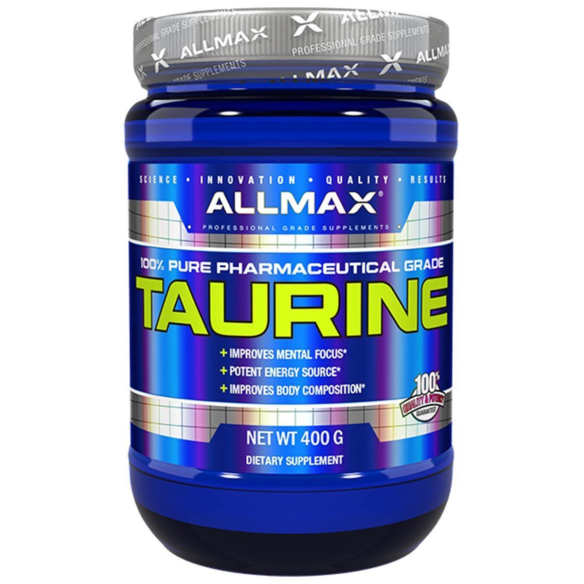 Allmax Nutrition Taurine 400 Grams Allmax Nutrition  (1058704130091)