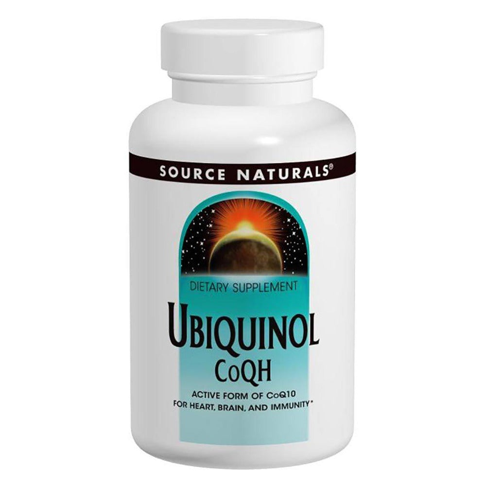 Source Naturals Ubiquinol CoQH 100mg 90 Gels Antioxidants / CoQ-10 Source Naturals  (1058194980907)