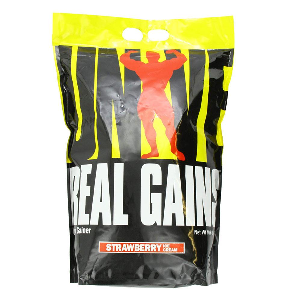 Universal Nutrition Real Gains 10.6lbs Special Orders Universal Strawberry  (1589126660139)