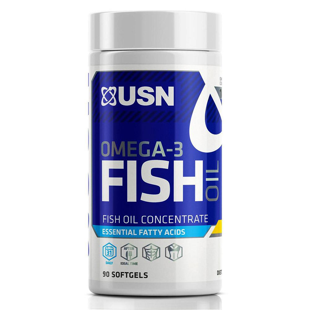 USN OMEGA-3 FISH OIL 90SG Essential Fatty Acids & - Oils USN  (1565486579755)