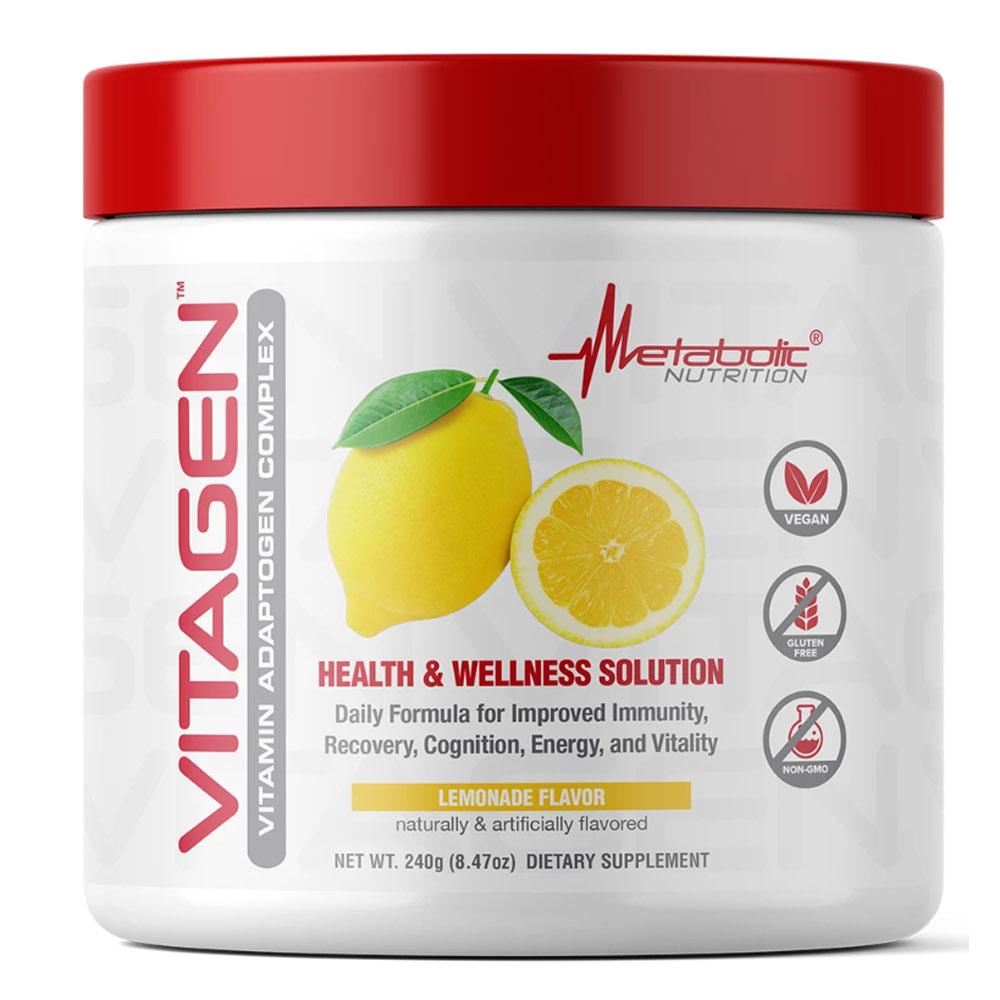 Metabolic Nutrition Vitagen 30 Servings Multi Vitamins Metabolic Nutrition Lemonade  (4321710506049)