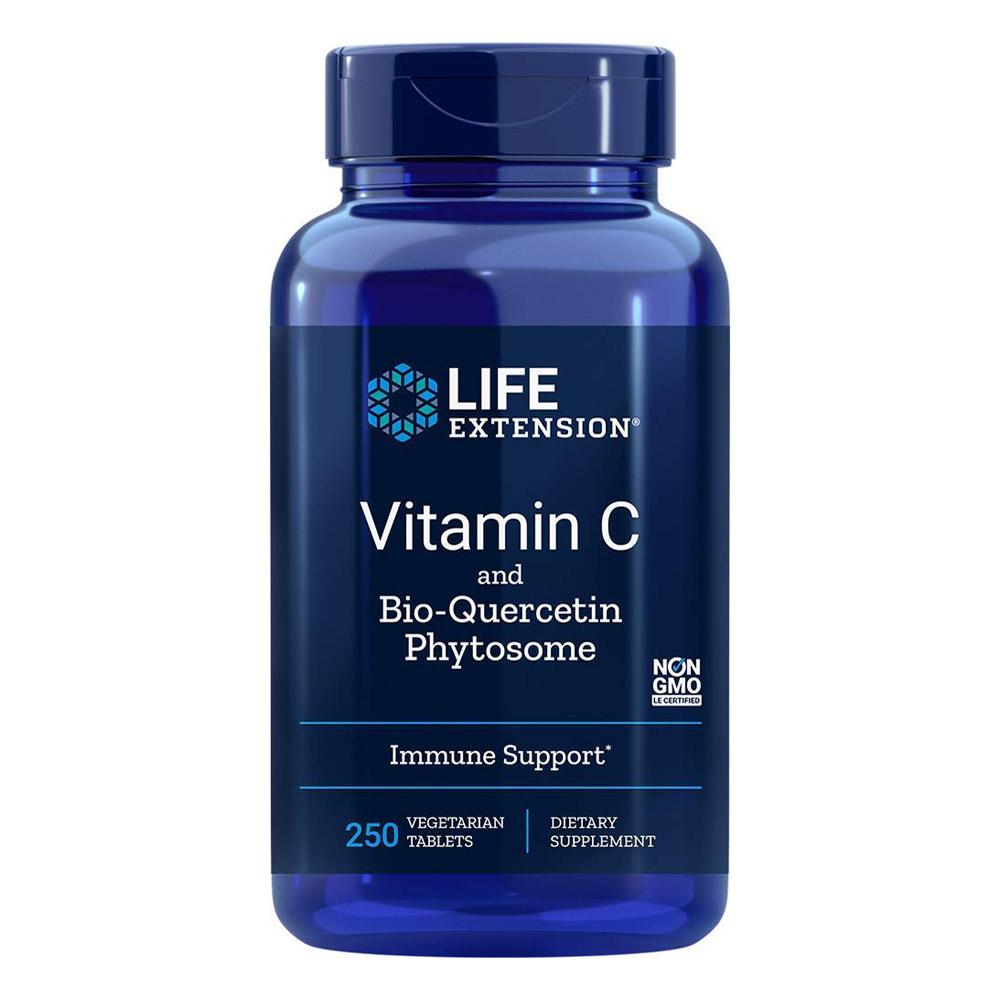 Life Extension Vitamin C & Bio-Quercetin Phytosome 250VT Vitamins & Minerals Life Extension  (4336595992641)