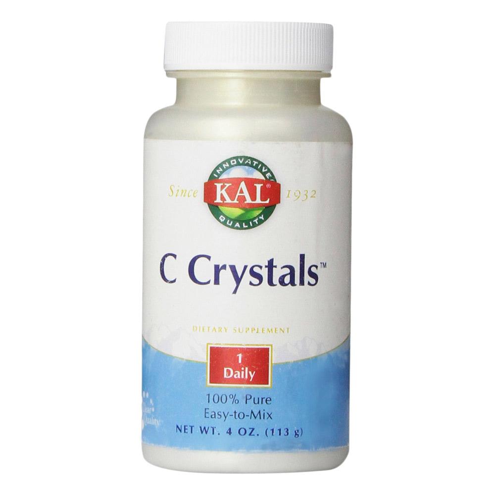Kal Vitamin C Crystals Powder 4oz Vitamins & Minerals Kal  (1790013177899)