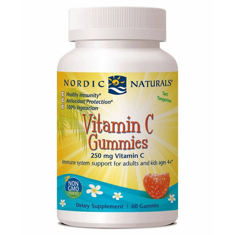Nordic Naturals VITAMIN C GUMMIES 60C Vitamins Nordic Naturals  (1262415675435)