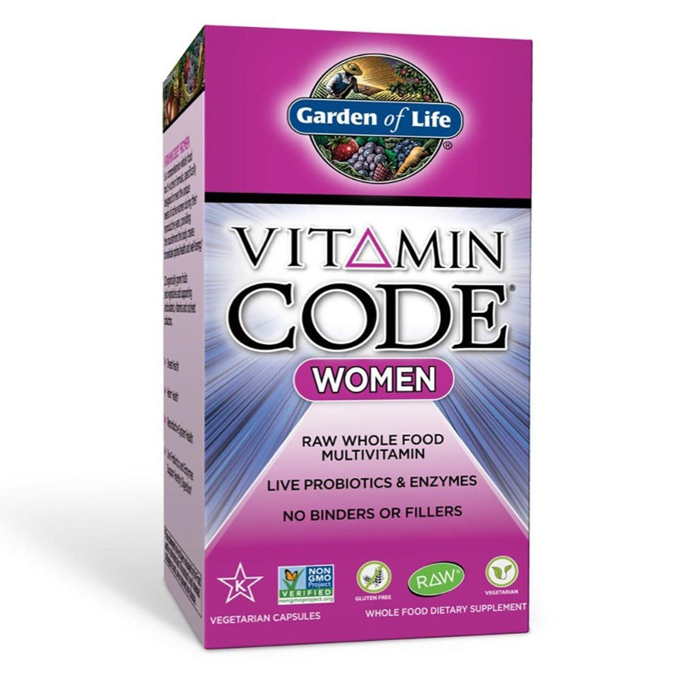 Garden of Life Vitamin Code Women's Formula 120 Vege Caps Vitamins Garden of Life  (1058592129067)