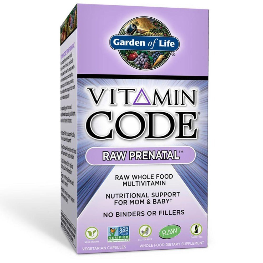 Garden of Life Vitamin Code Raw Prenatal 180 Caps Vitamins Garden of Life  (1058670477355)