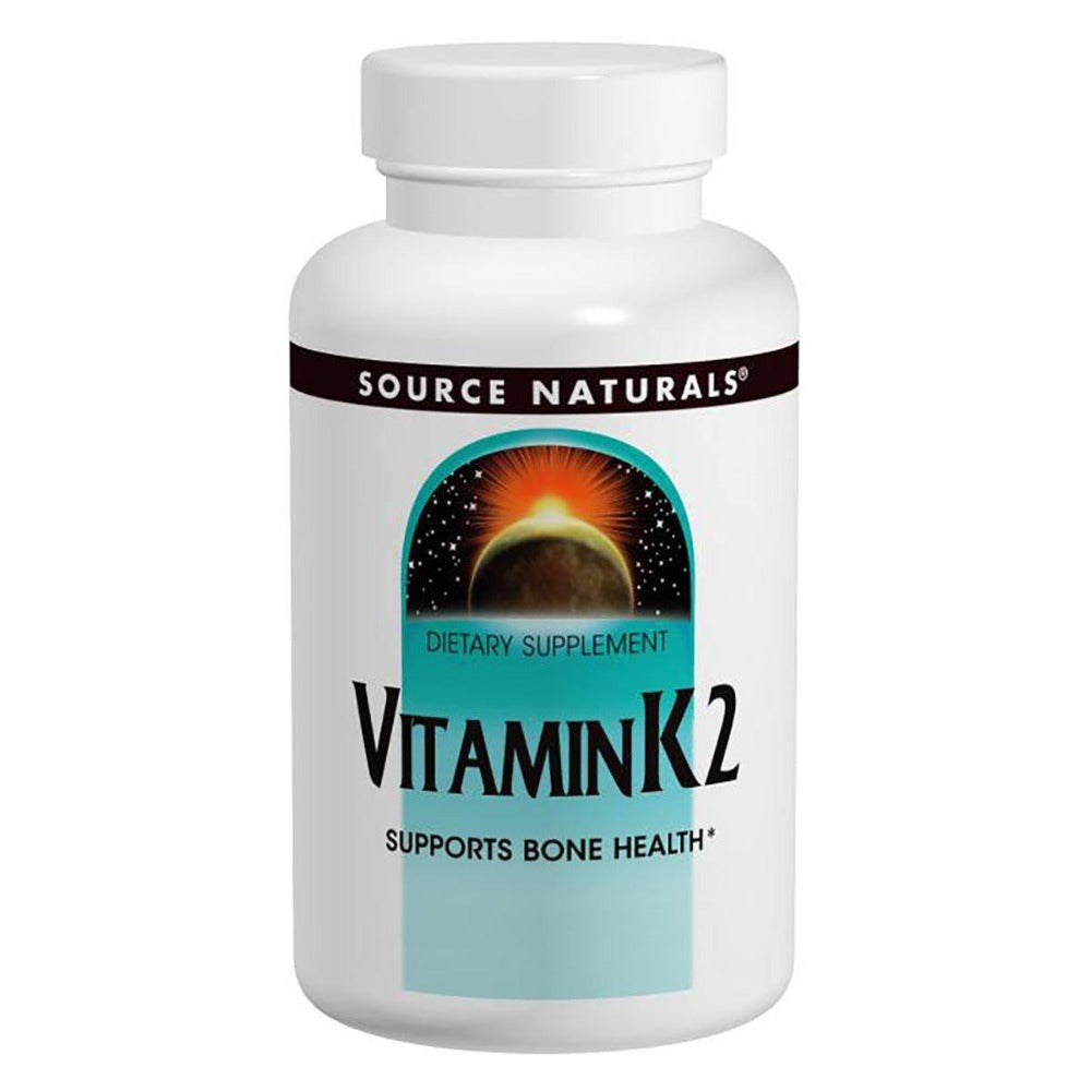 Source Naturals Vitamin K2 100mcg 30 Tabs Vitamins Source Naturals  (1058072035371)