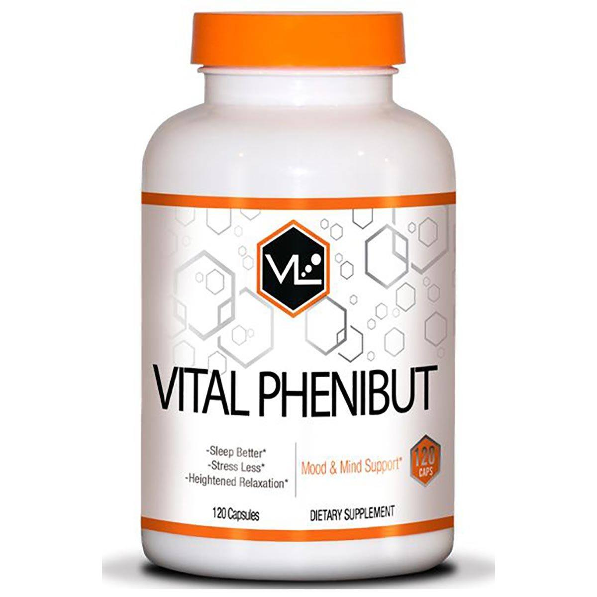 Vital Labs Vital Phenibut 120 Caps Personal Care Vital Labs  (1059235233835)
