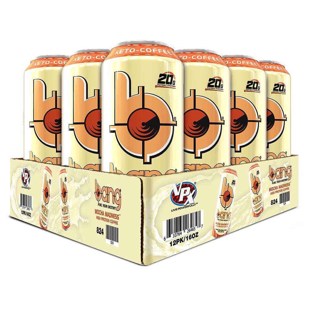VPX Bang RTD 12/Case Diet/Energy VPX Mocha Madness  (1058943205419)