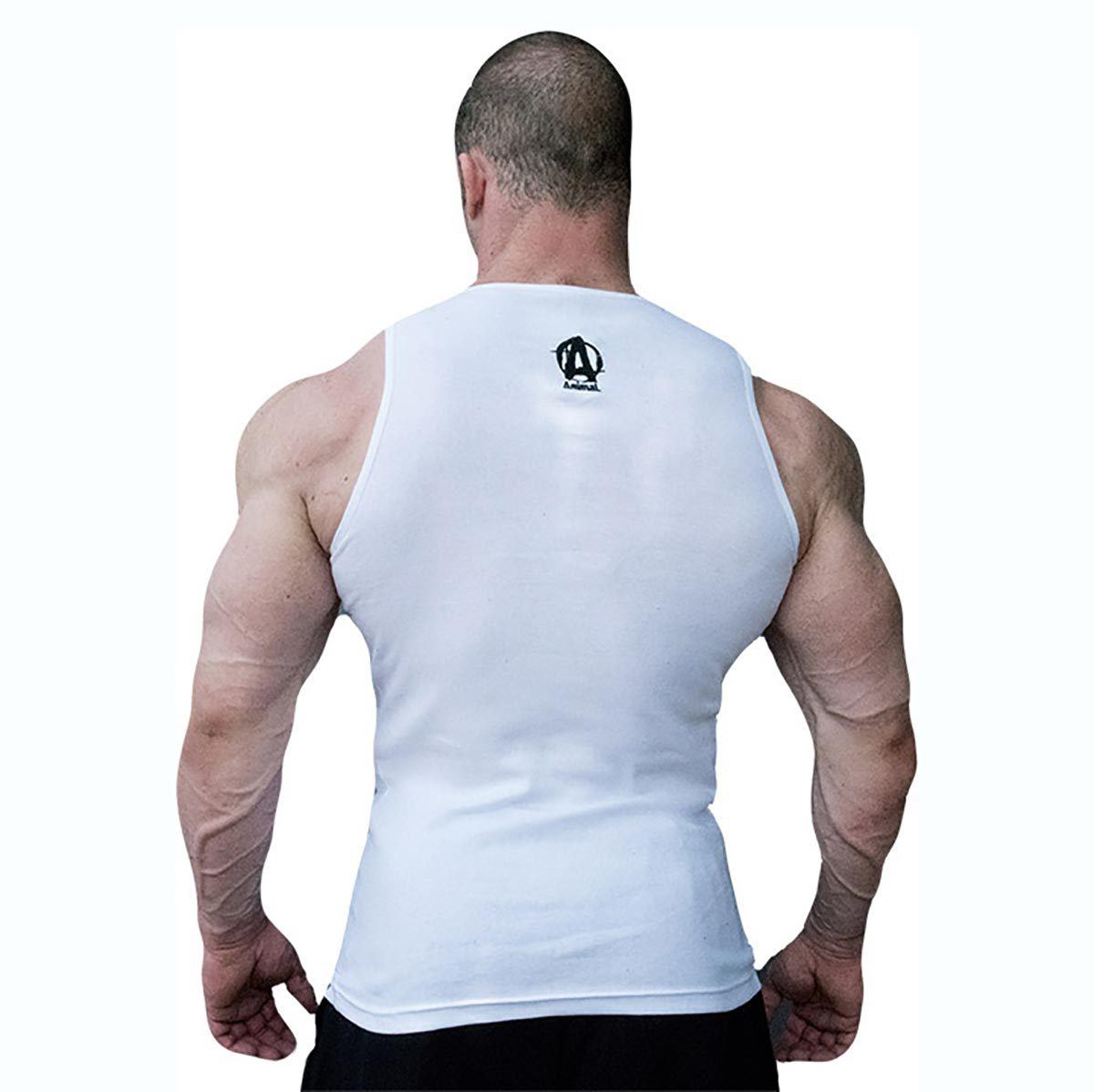 Universal Animal Tank Top (White) XL Fitness Accessories and Apparel Universal  (1058016526379)