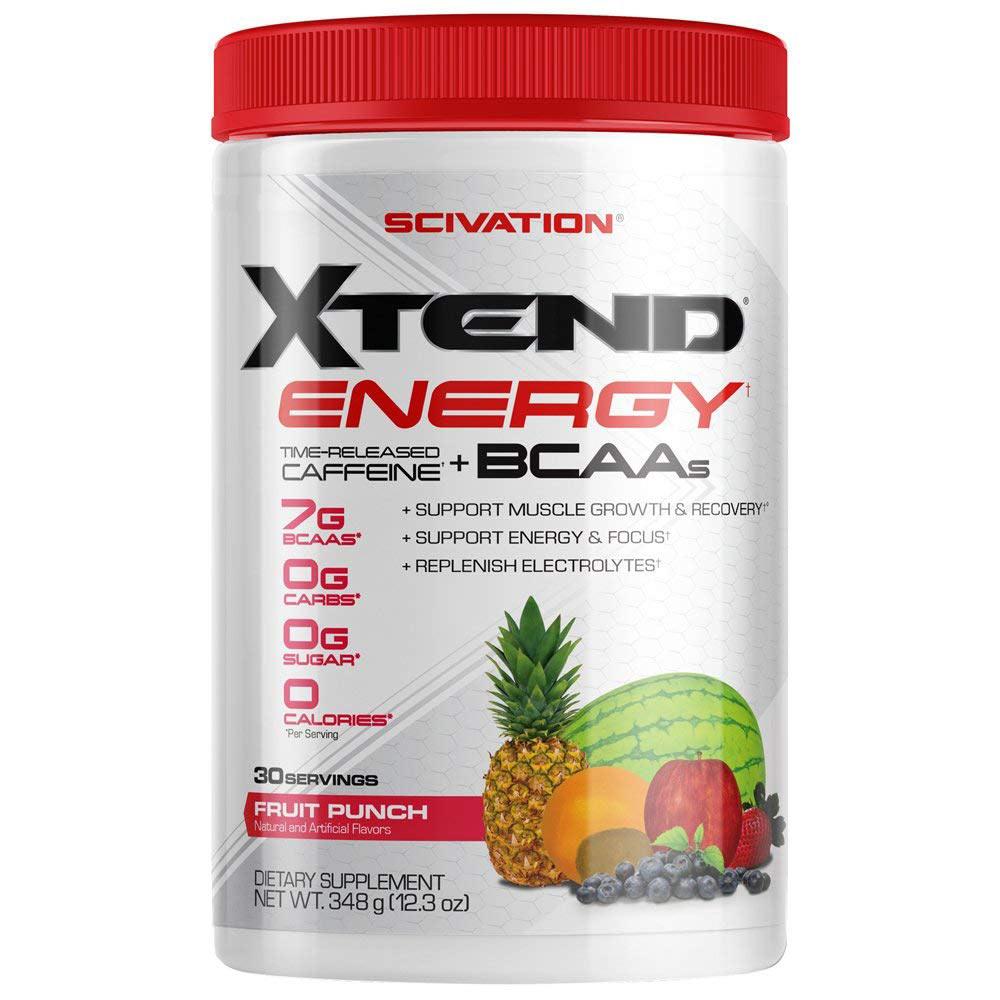 SCIVATION XTEND ENERGY Amino Acids Scivation FRUIT PUNCH  (1582357446699)