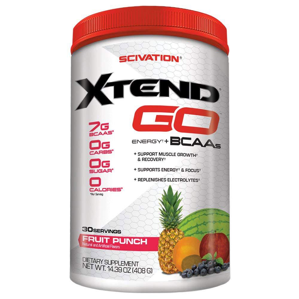 Scivation Xtend GO 30 Servings Amino Acids Scivation Fruit Punch  (1555763527723)