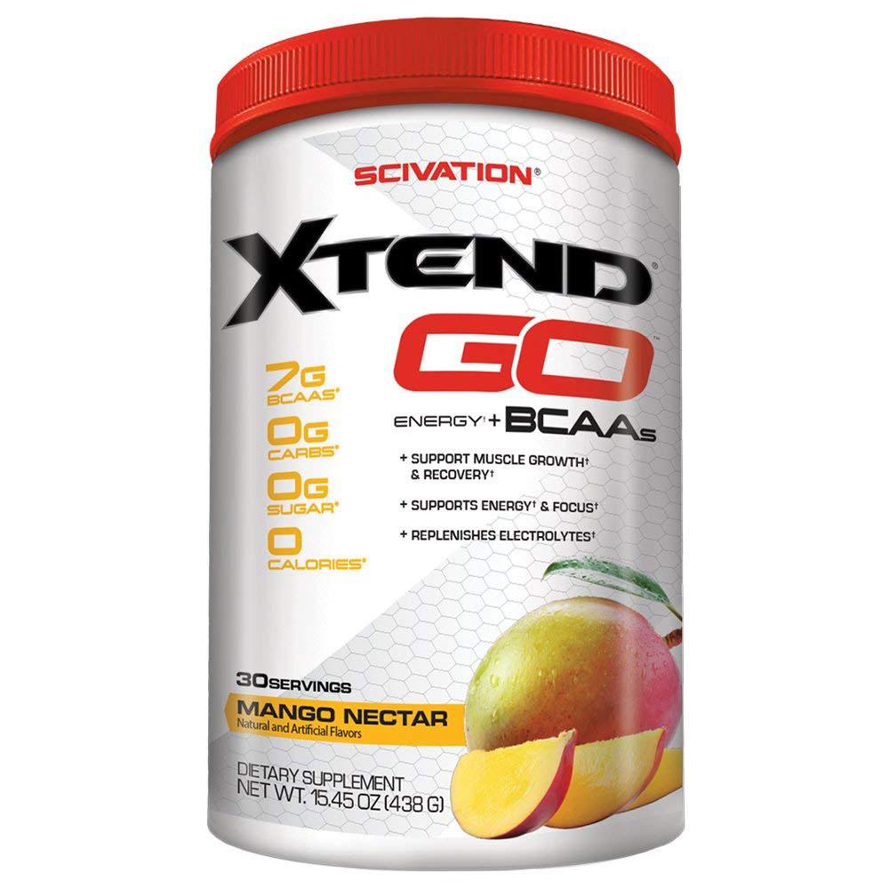 Scivation Xtend GO 30 Servings Amino Acids Scivation Mango Nectar  (1555763527723)
