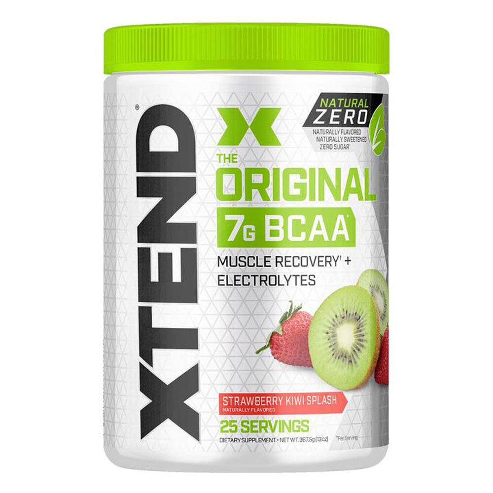 XTEND Natural Zero 25 Servings Amino Acids Scivation Strawberry Kiwi Splash  (4168939307051)