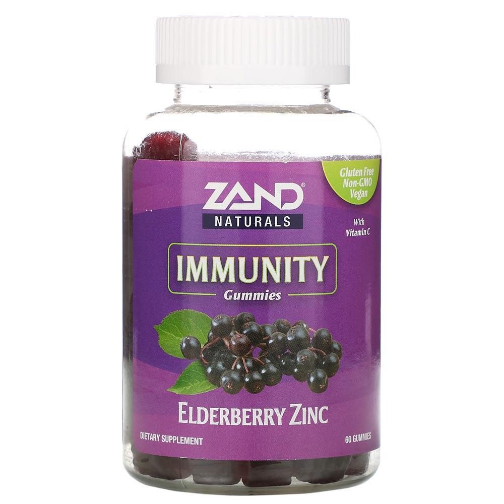 Zand Elderberry Zinc Gummies 60ct Specialty Health Products Zand  (4594714148929)