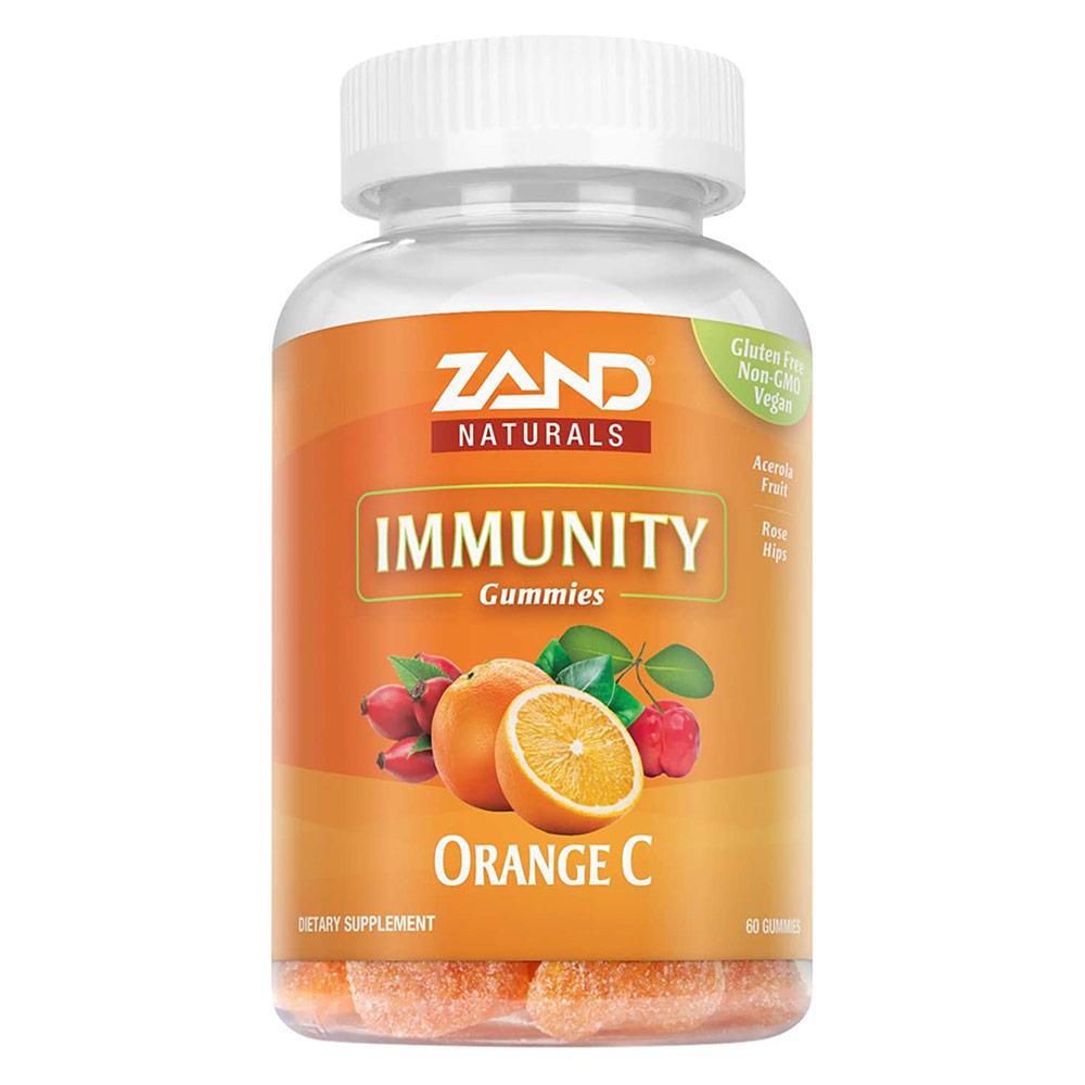 Zand Orange C Gummies 170mg 60ct Vitamins & Minerals Zand  (4594715525185)